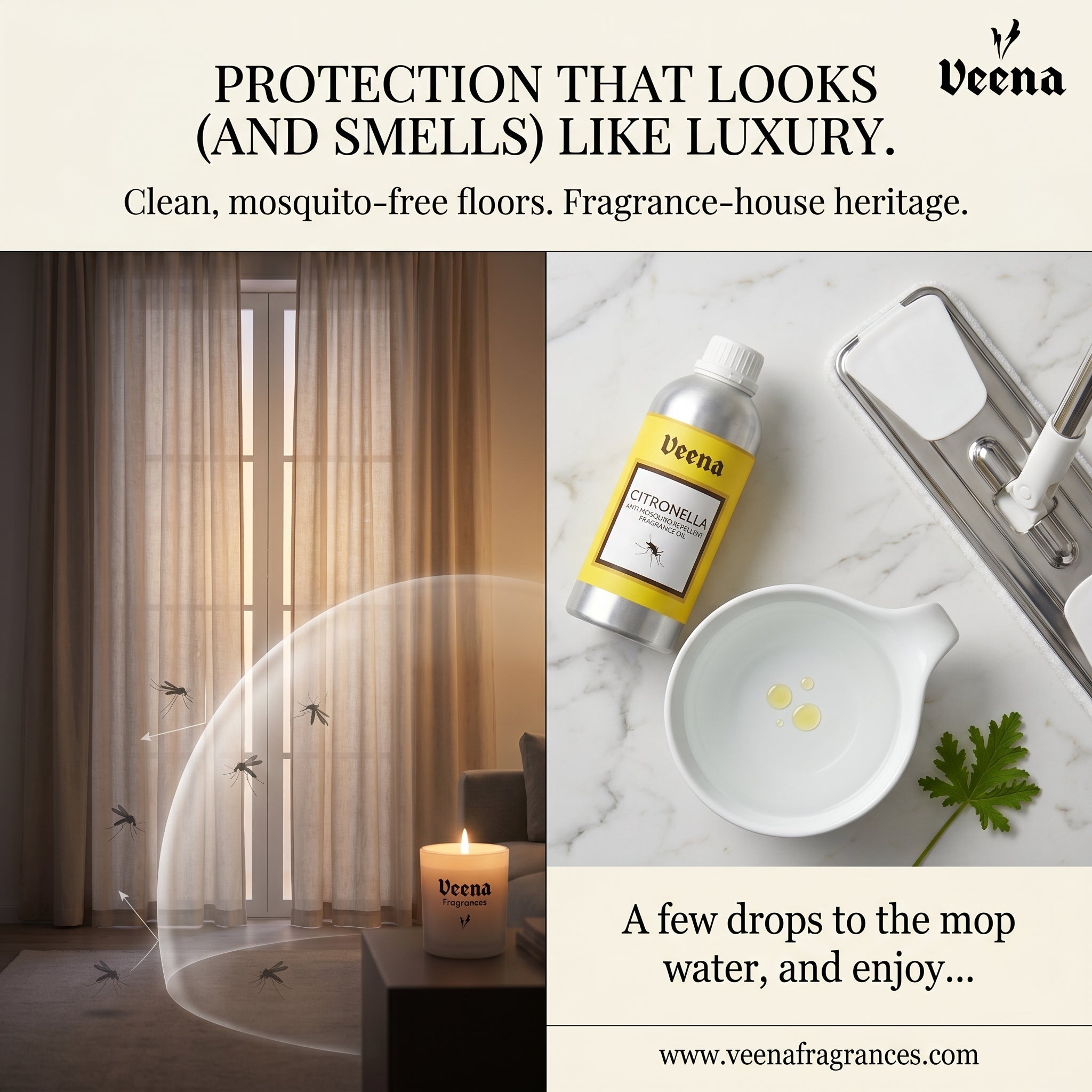 Best Natural Citronella Anti Mosquito Repellent Oil for Home Use