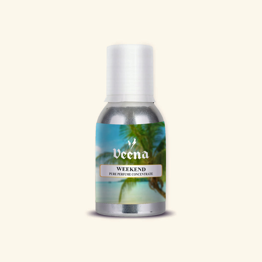 Veena Weekend Pure Perfume Concentrate – Premium Fresh Coastal Aquatic Fragrance Oil
