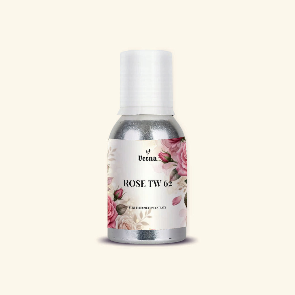 Veena Rose TW 62 Pure Perfume Concentrate – Premium Modern Luxury Floral Fragrance Oil
