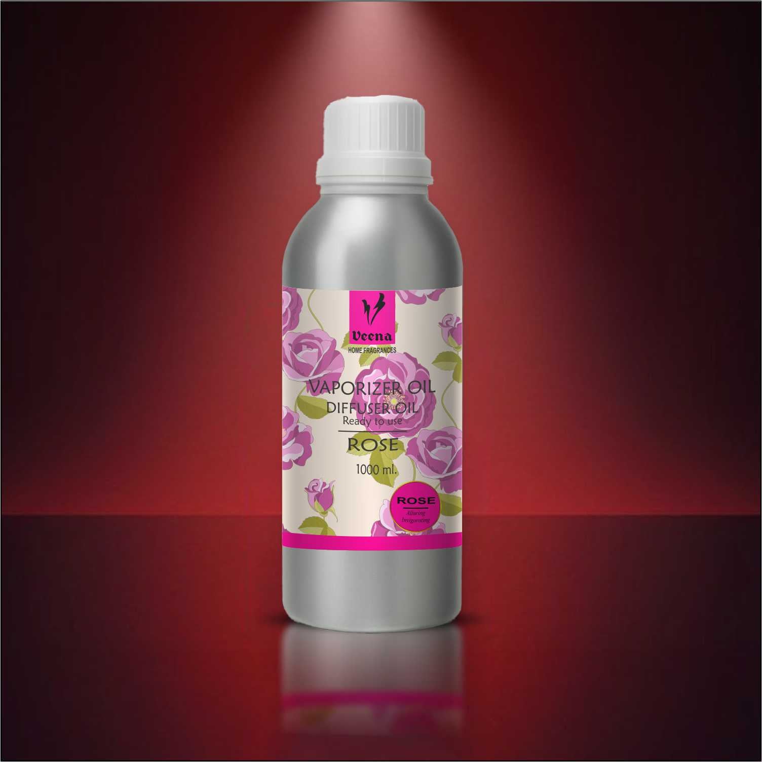 Veena Rose Vaporizer & Diffuser Oil – Ready to Use / eco series