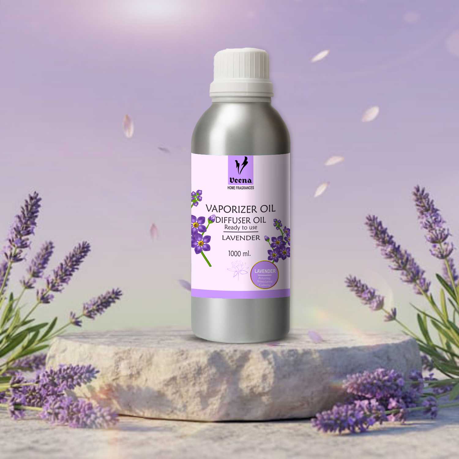 Veena Lavender Vaporizer & Diffuser Oil – Ready to Use / eco series