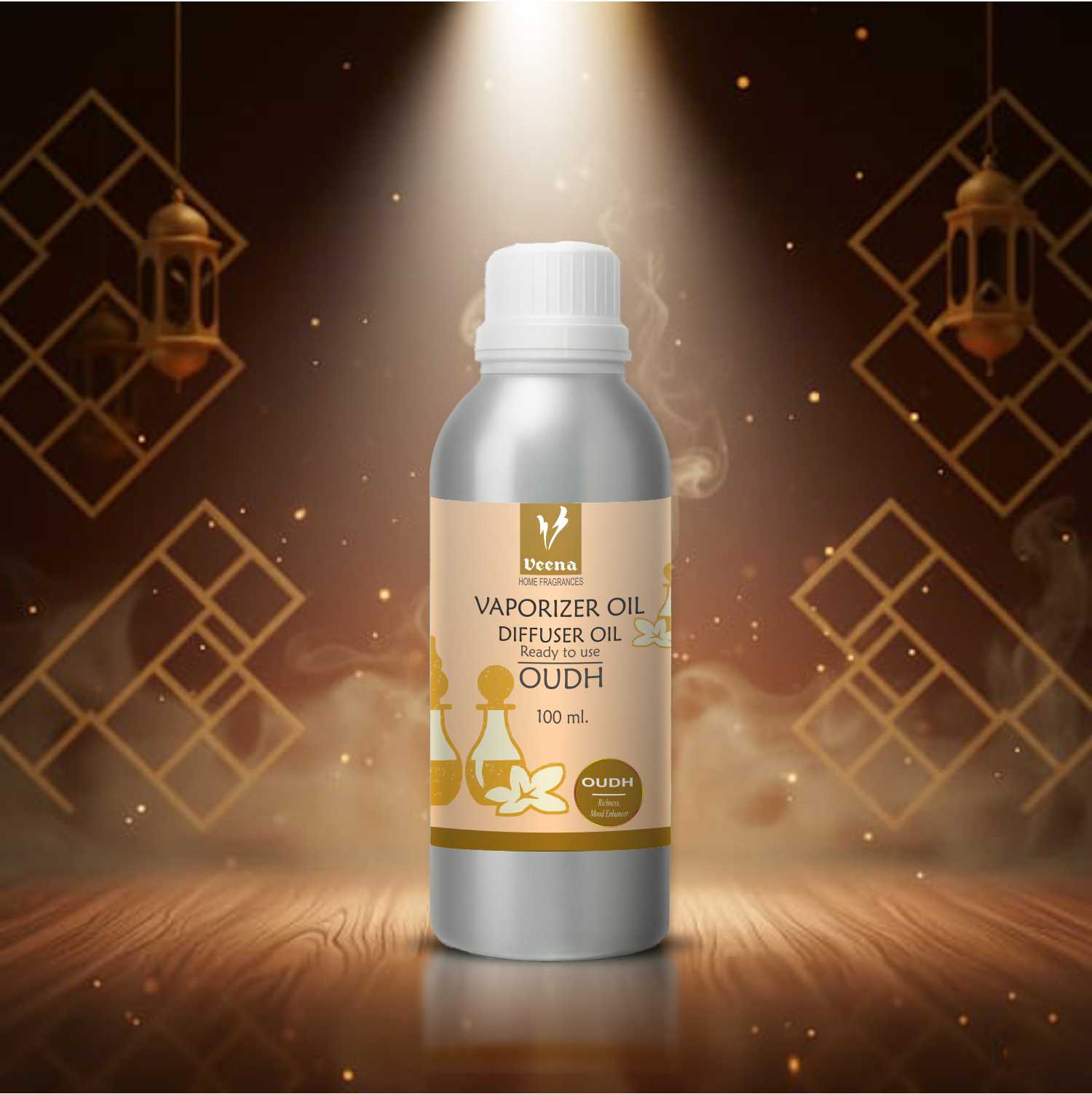 Veena Oudh Vaporizer & Diffuser Oil – Ready to Use / eco series