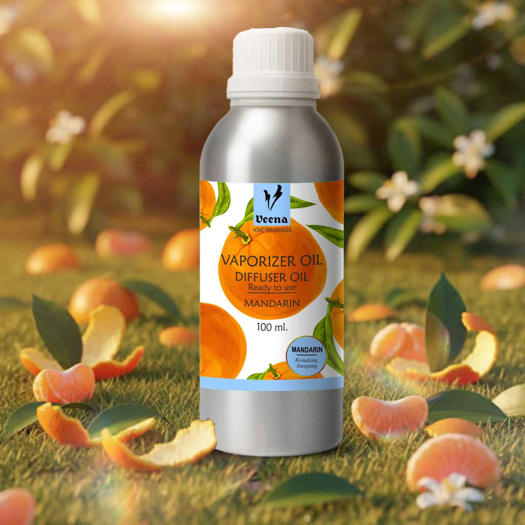 Veena Mandarin Vaporizer & Diffuser Oil – Ready to Use / eco series