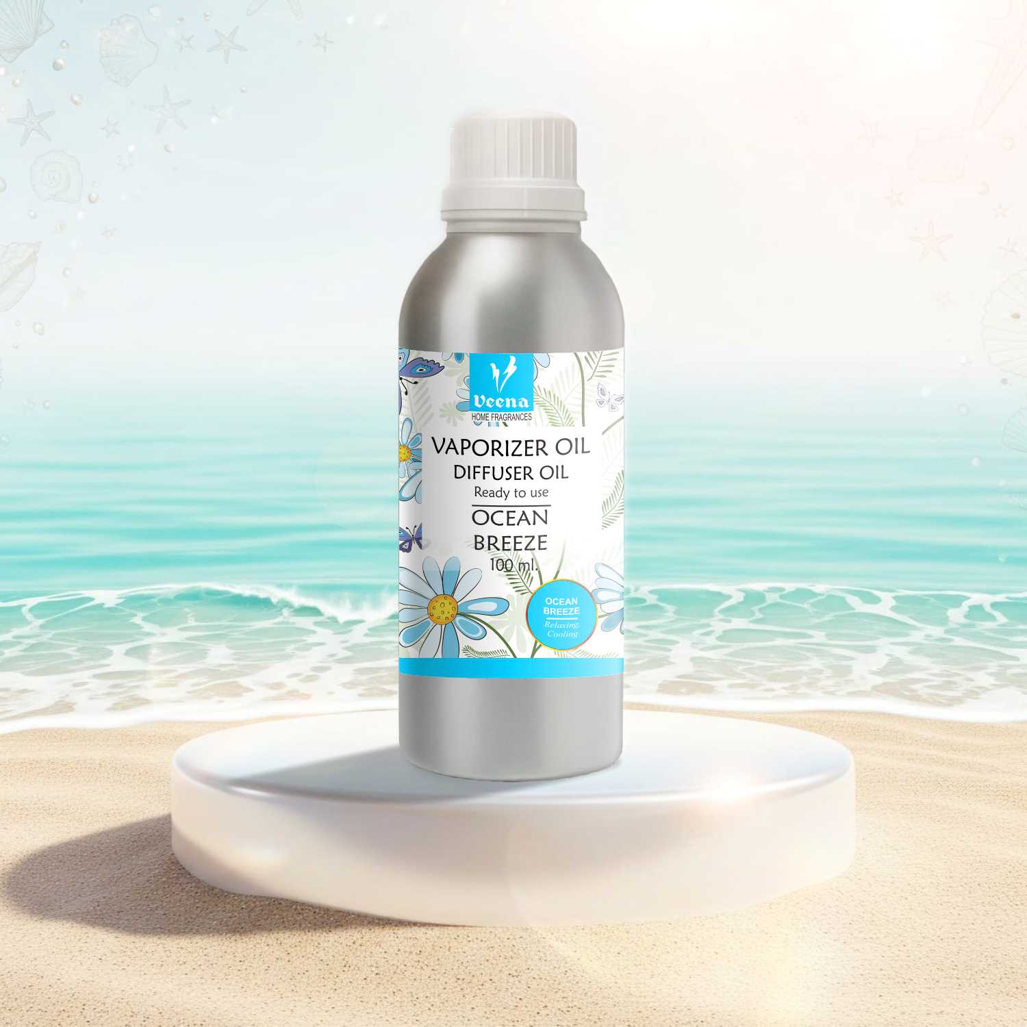 Veena Ocean Breeze Vaporizer & Diffuser Oil – Ready to Use / eco series