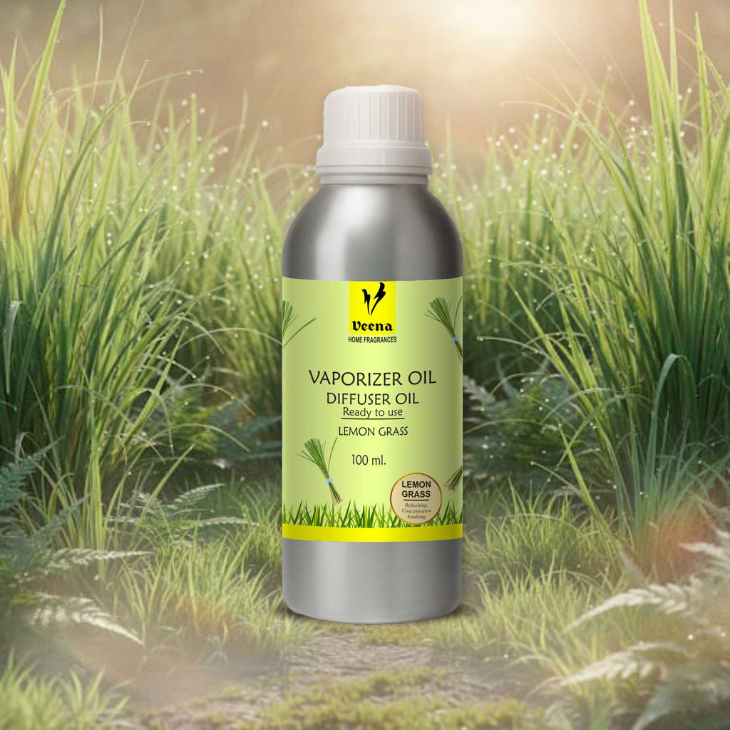 Veena Lemongrass Vaporizer & Diffuser Oil – Ready to Use / eco series