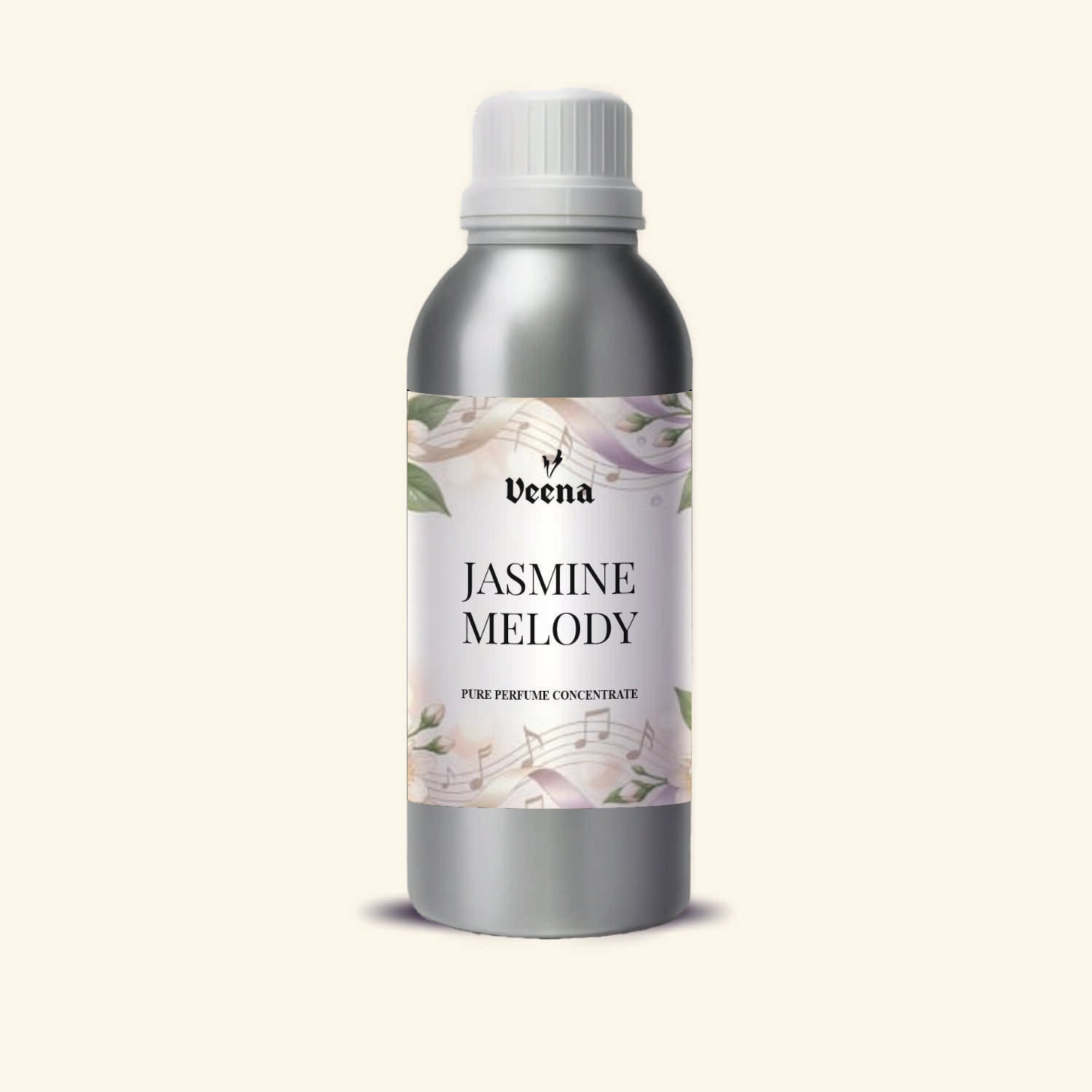 Veena Jasmine Melody Pure Perfume Concentrate – Premium Sweet Floral Fragrance Oil