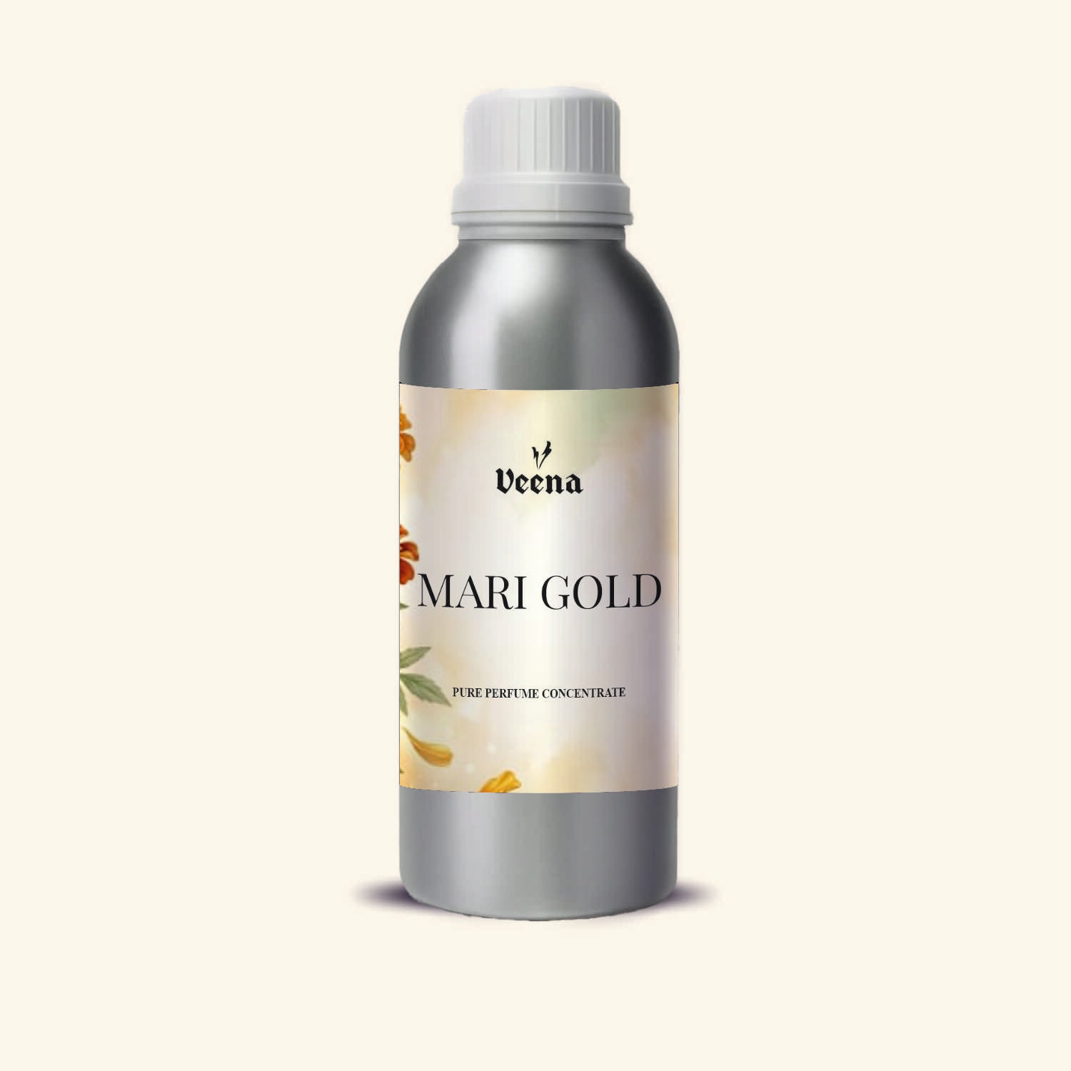 Veena Mari Gold Pure Perfume Concentrate – Premium Traditional Genda Fragrance Oil