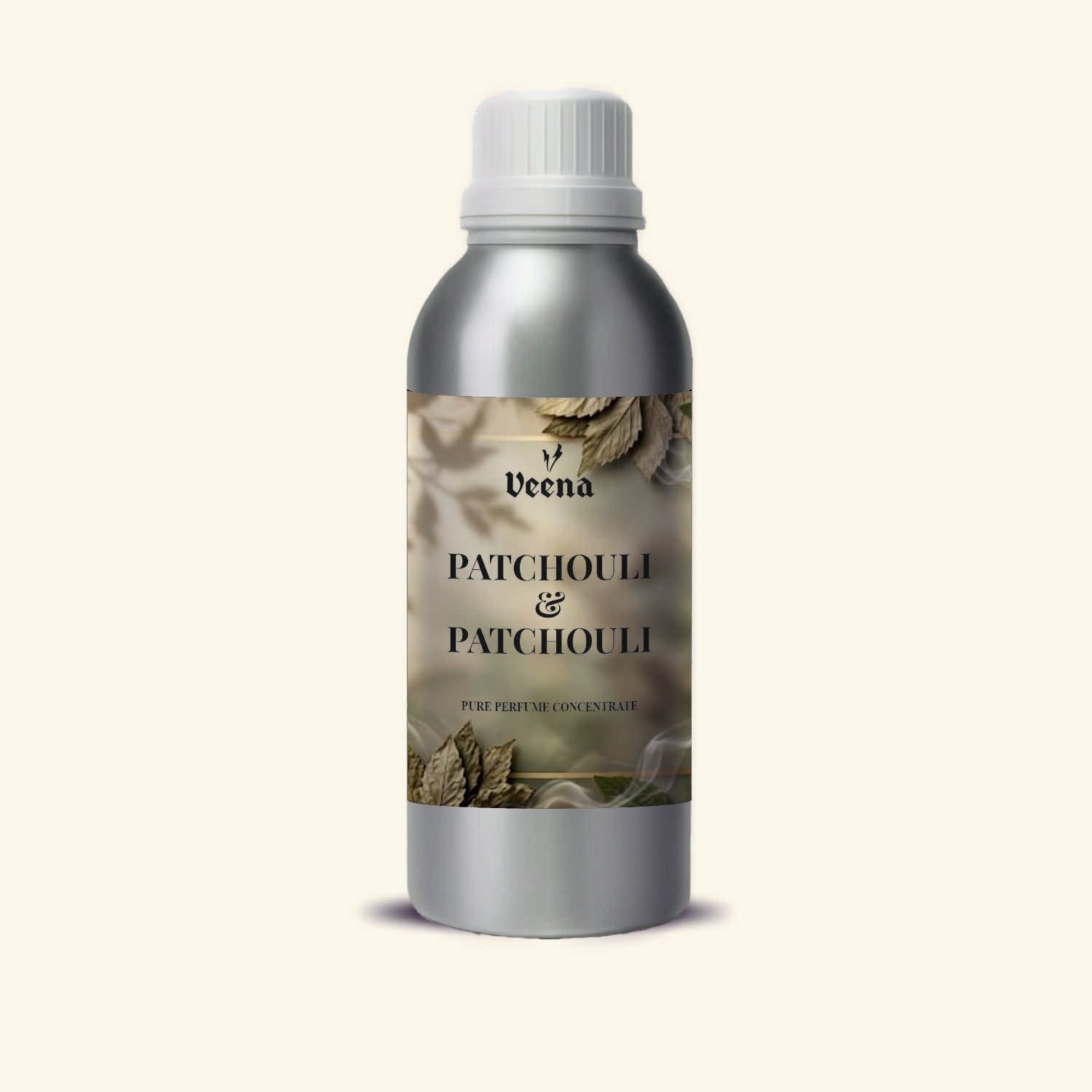 Veena Patchouli & Patchouli Pure Perfume Concentrate – Premium Rich Woody Earthy Fragrance Oil