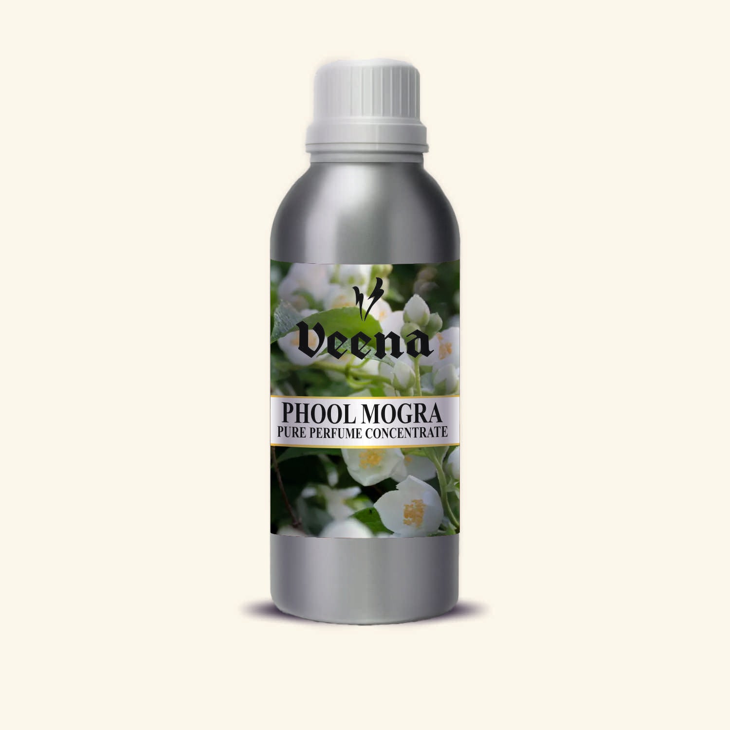 Veena Phool Mogra Pure Perfume Concentrate – Premium Jasmine Sambac Fragrance Oil