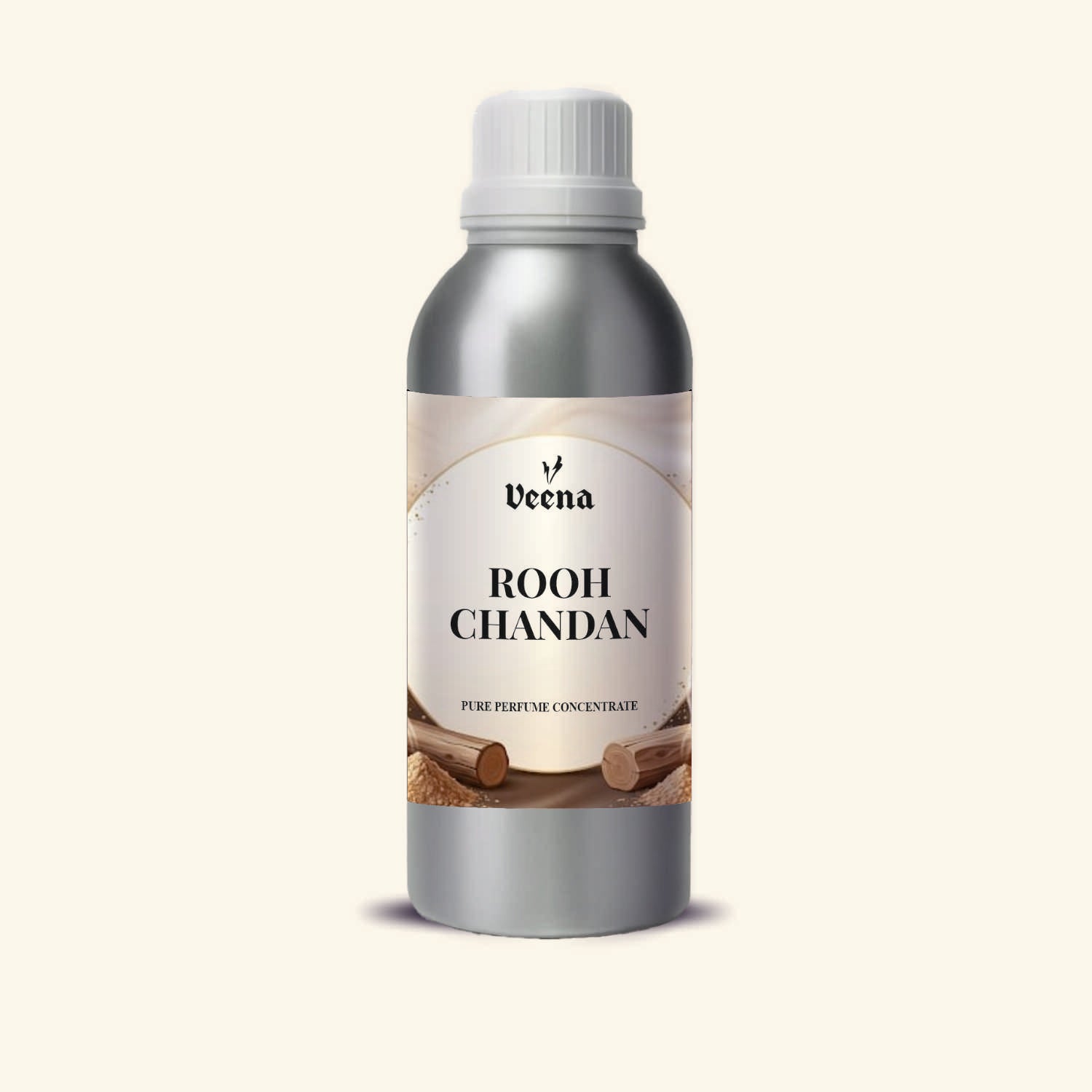Veena Rooh Chandan Pure Perfume Concentrate – Premium Sacred Sandalwood Fragrance Oil