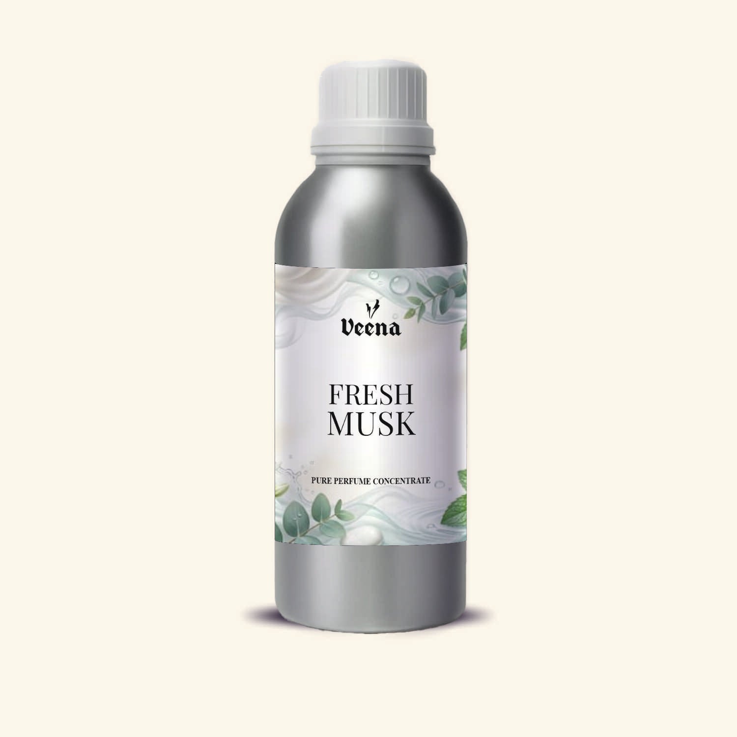 Veena Fresh Musk Pure Perfume Concentrate – Premium Clean & Crisp Fragrance Oil