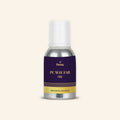 Veena PC WAY FAR HM Pure Perfume Concentrate in a Premium Silver Aluminum Bottle with an Elegant Deep Purple Label Featuring a Gold Lattice Accent Band and Metallic Gold Typography