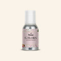 Veena G Flora Pure Perfume Concentrate aluminum bottle on clean background
