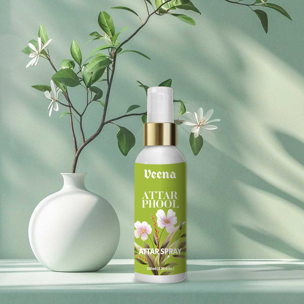 Veena Attar Phool – Long-Lasting Floral Attar Spray (100ml)