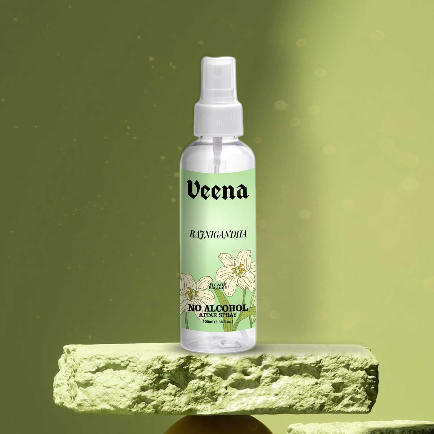 Veena Rajni Gandha – No Alcohol Attar Spray (100ml)