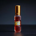 Veena Darbar Attar Phool premium perfume concentrate ribbed glass bottle with elegant gold cap