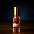 Veena Darbar Phool Mogra premium perfume concentrate glass bottle with elegant gold cap