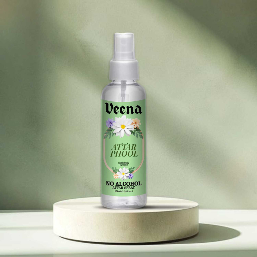 Veena Attar Phool – No Alcohol Attar Spray (100ml)
