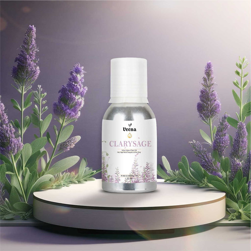 Veena Clary Sage Essential Oil – 25 ml