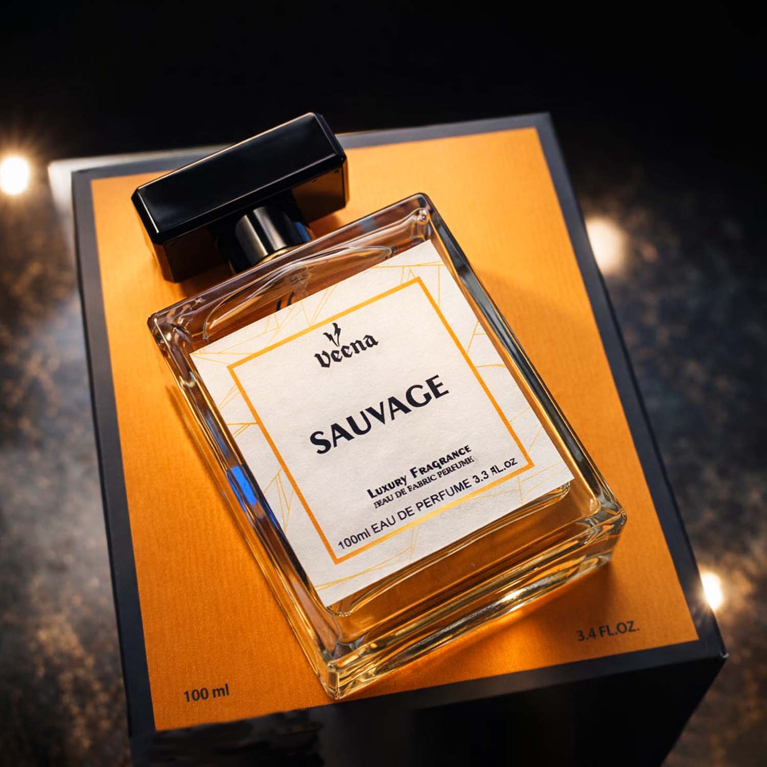 Veena Sauvage Eau de Parfum – Bold & Magnetic Fragrance (100ml)
