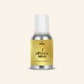 Veena 1 M ROYAL VER VJ Pure Perfume Concentrate in a Premium Silver Aluminum Bottle with a Metallic Gold Label and Clean Black Typography