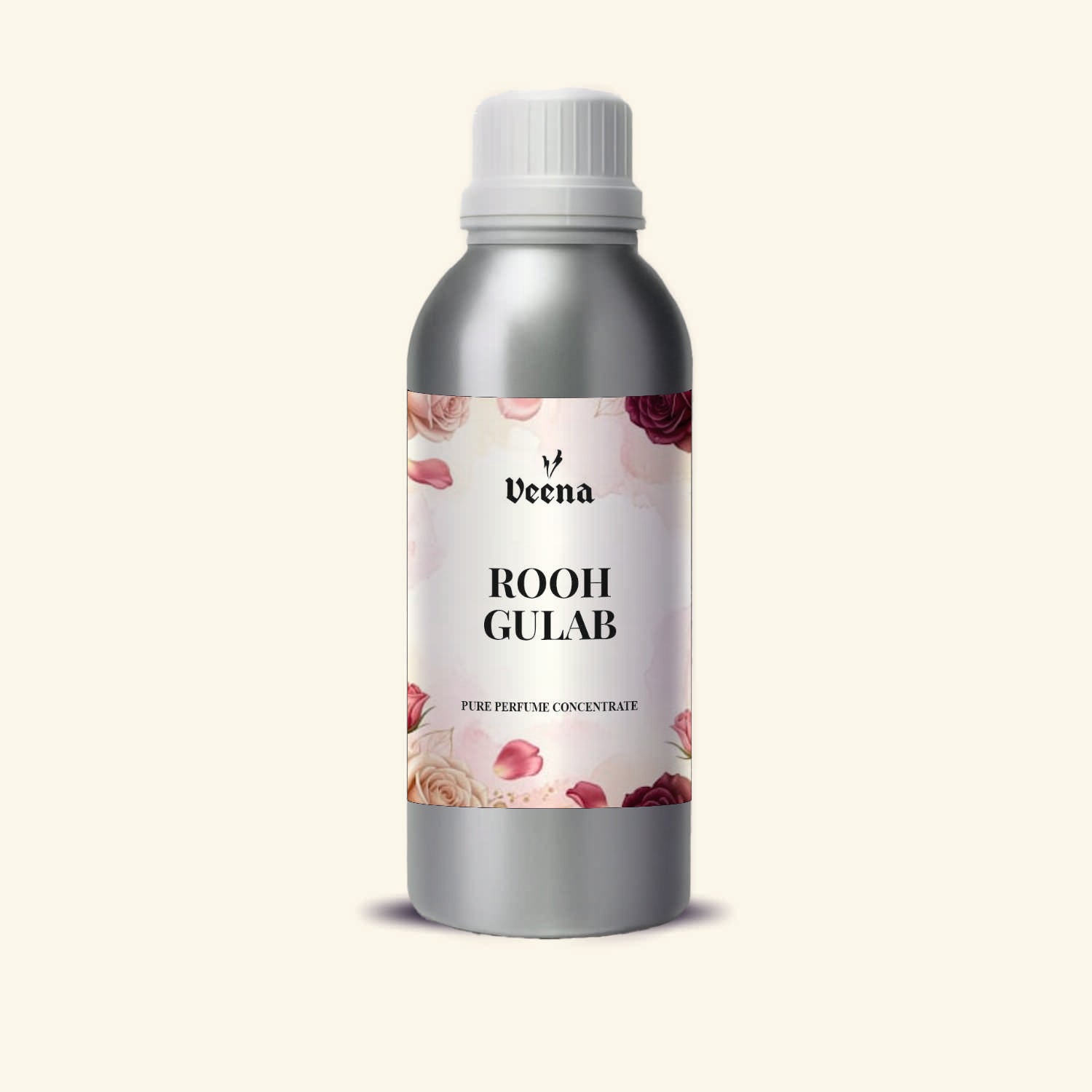 Veena Rooh Gulab Pure Perfume Concentrate – Premium Traditional Rose Fragrance Oil
