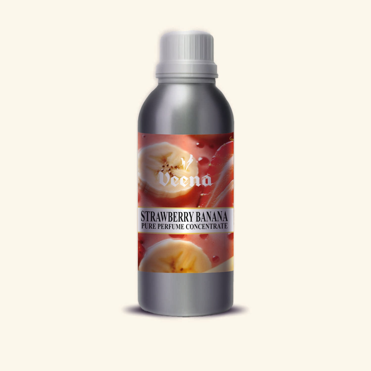 Veena Strawberry Banana Pure Perfume Concentrate – Premium Sweet Fruity Gourmand Fragrance Oil
