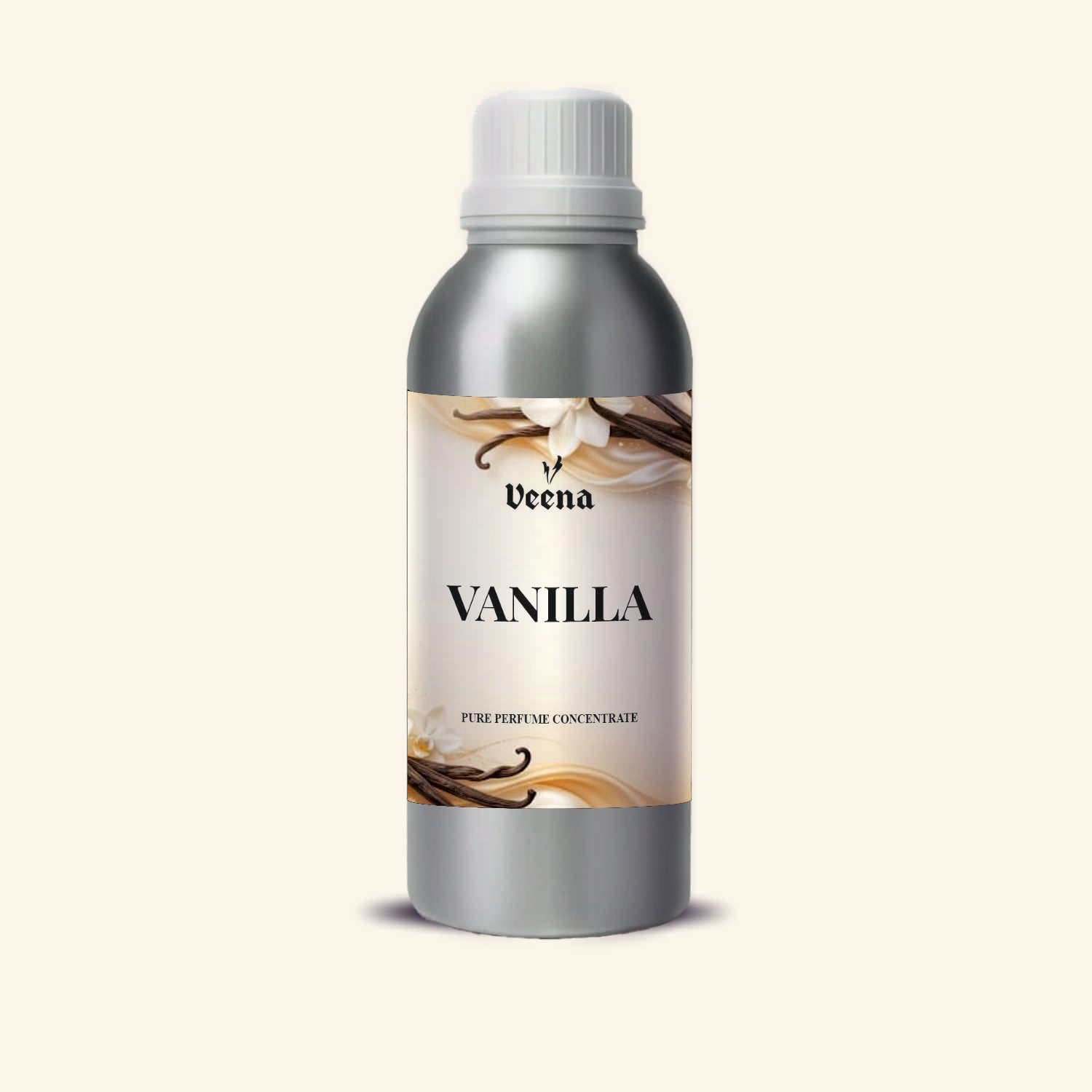 Veena Vanilla Pure Perfume Concentrate – Premium Rich Classic Gourmand Fragrance Oil