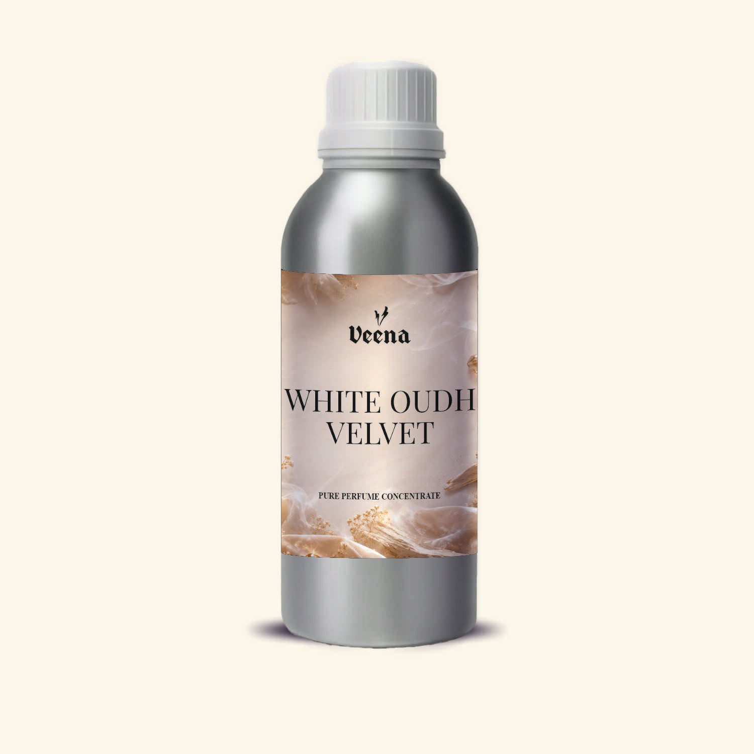 Veena White Oudh Velvet Pure Perfume Concentrate – Premium Smooth Amber Oud Fragrance Oil