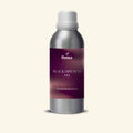 Veena Black Opium Ys Vst Pure Perfume Concentrate silver aluminum bottle with deep plum purple glitter label premium fragrance oil