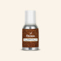 Veena Tobacco Pure Perfume Concentrate aluminum canister with premium dried, shredded dark tobacco leaf pattern label design.