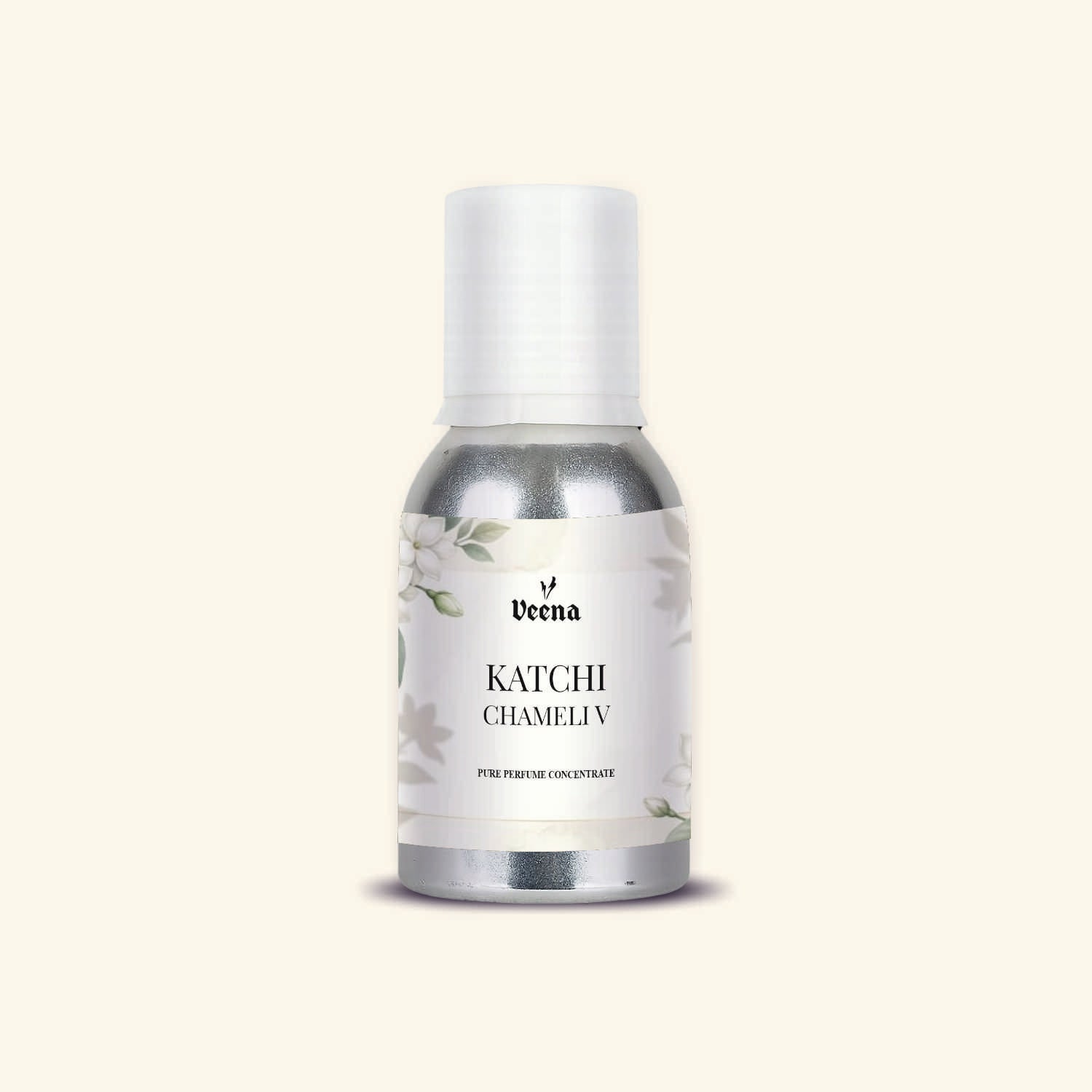 Veena Katchi Chameli V Pure Perfume Concentrate – Premium Raw Jasmine Fragrance Oil