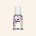 Alt Text (image_e66d53.jpg): Veena Yard Lavender Pure Perfume Concentrate aluminum bottle with premium purple lavender and iris floral design label.
