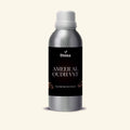 Veena Ameer Al Oudh Vst Pure Perfume Concentrate silver aluminum bottle with matte black wood grain label premium fragrance oil