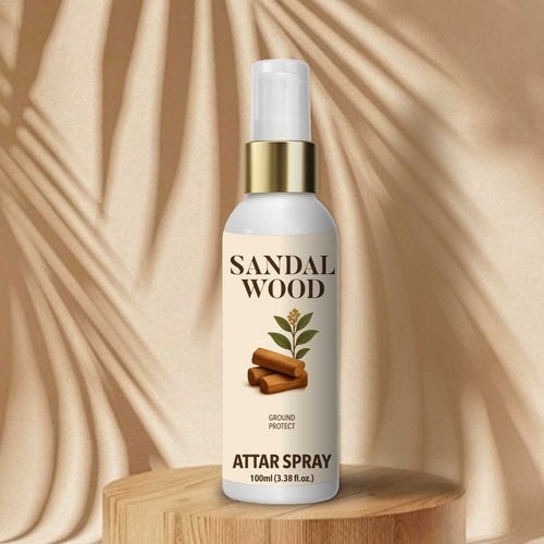 Sandalwood Premium Attar Spray | Luxury Long-Lasting Pure Chandan Perfume (100ml)