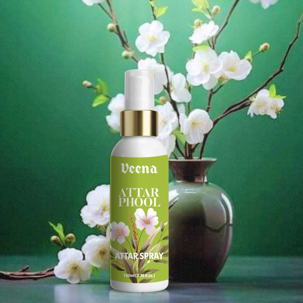 Veena Attar Phool – Long-Lasting Floral Attar Spray (100ml)
