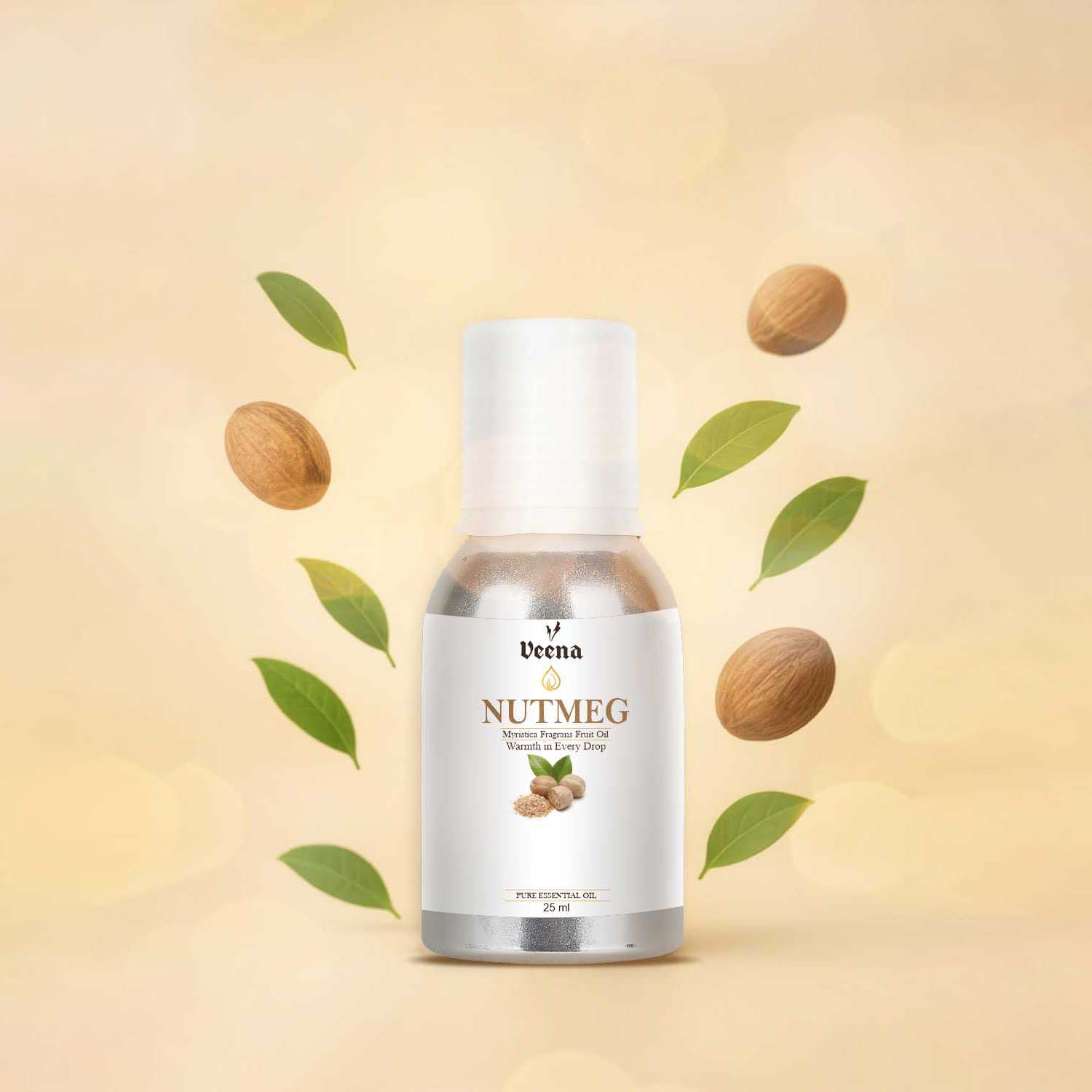 Veena Nutmeg Essential Oil – 25 ml