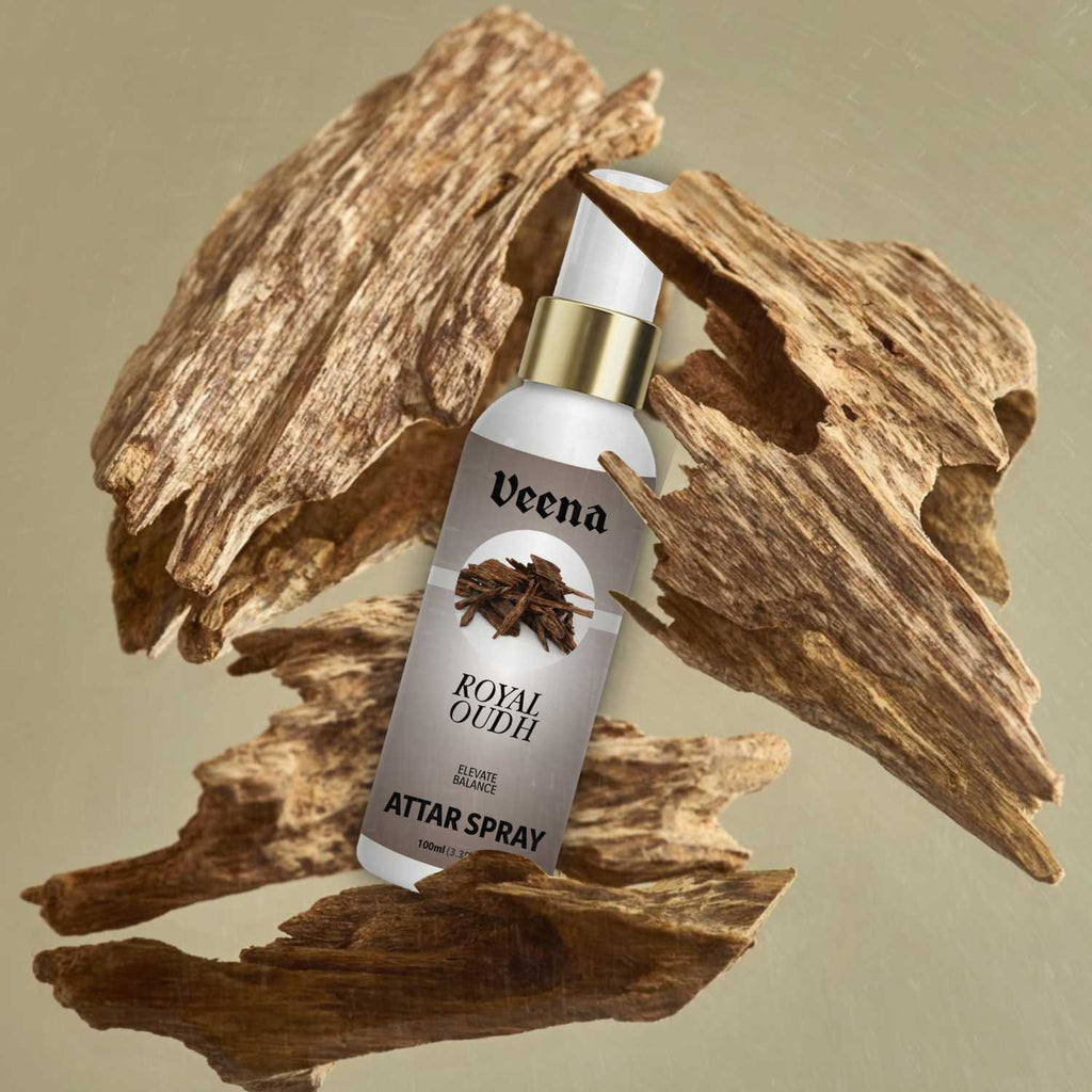Veena Royal Oudh – Majestic Arabian Attar Spray (100ml)