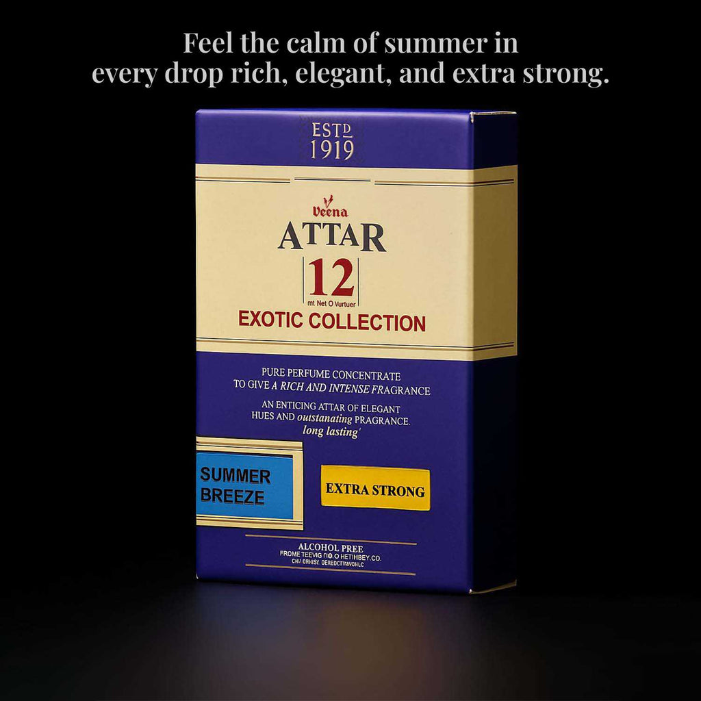 Veena Attar – Summer Breeze (Extra Strong & Long-Lasting Fragrance)