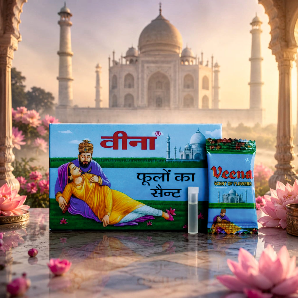 Veena Scent of Flower (Tin Pack (6 Boxes × 25 Sticks)