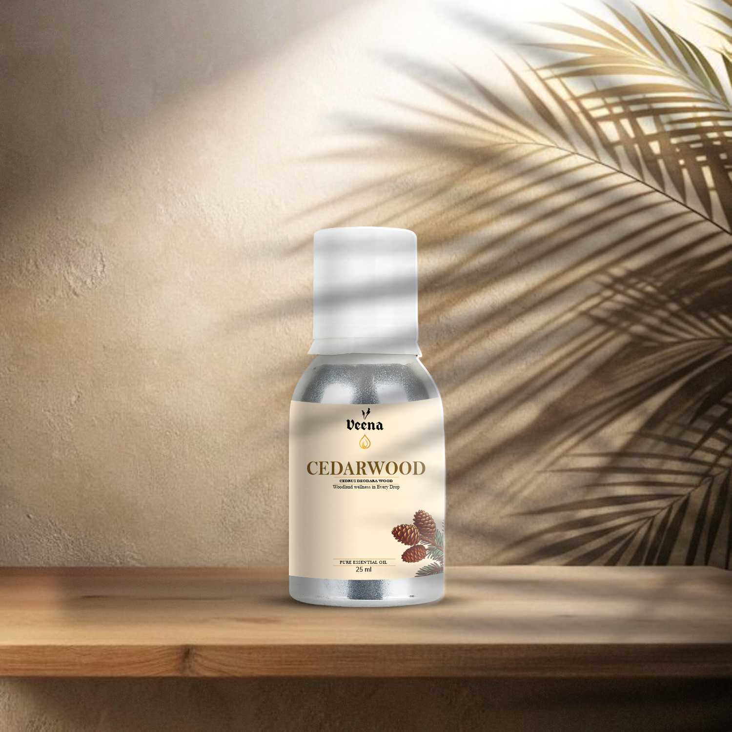 Veena Cedarwood Essential Oil – 25 ml