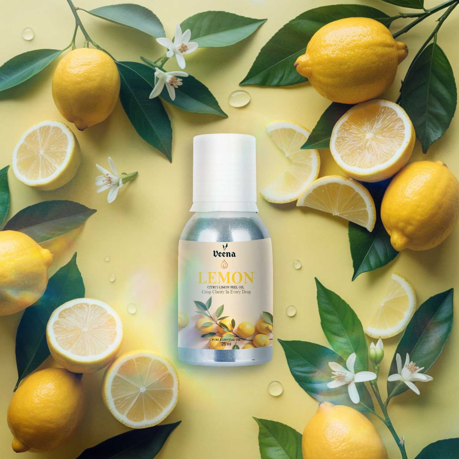 Veena Lemon Essential Oil – 25 ml