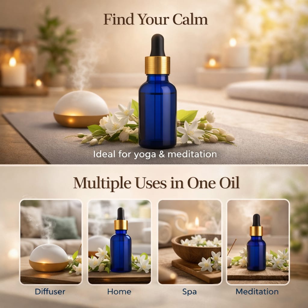 Black Oudh Aroma Oil – Premium Fragrance (15ml)