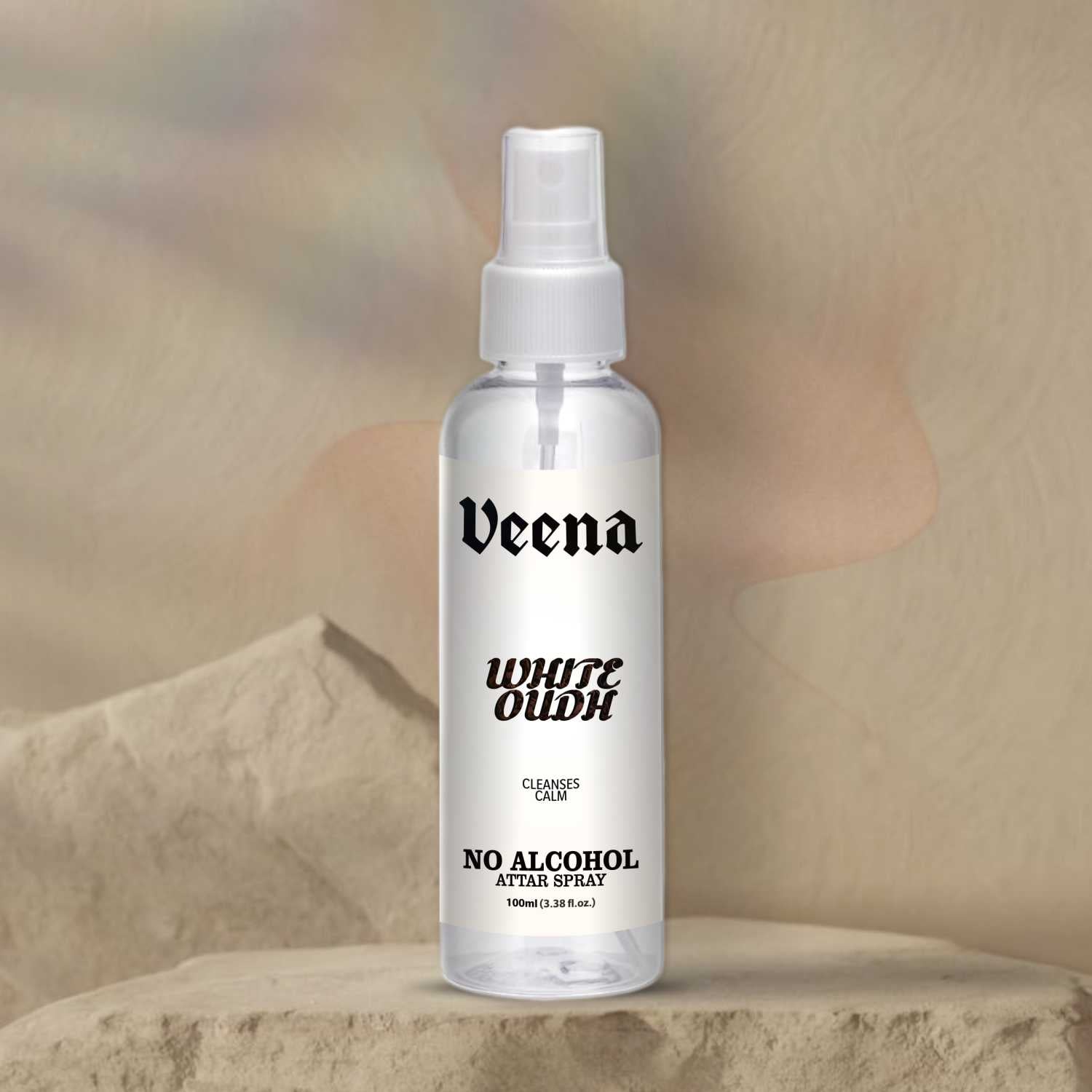 Veena White Oudh – No Alcohol Attar Spray (100ml)