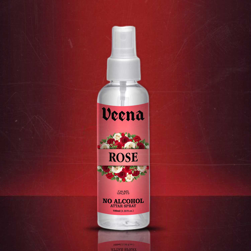 Veena Rose – No Alcohol Air Freshener Spray (100ml)
