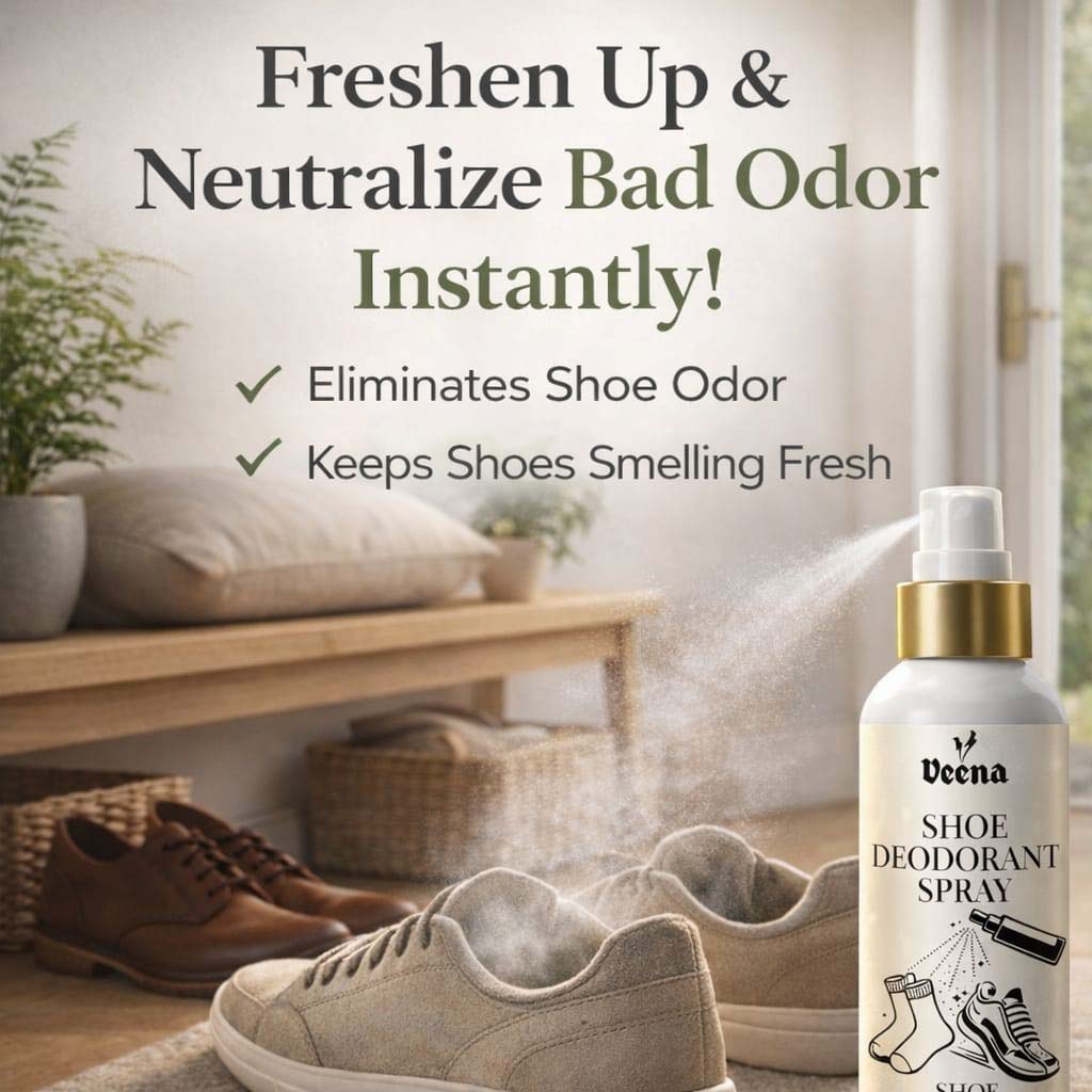 Citrus Fresh Shoe Deodorant Spray - 100ml