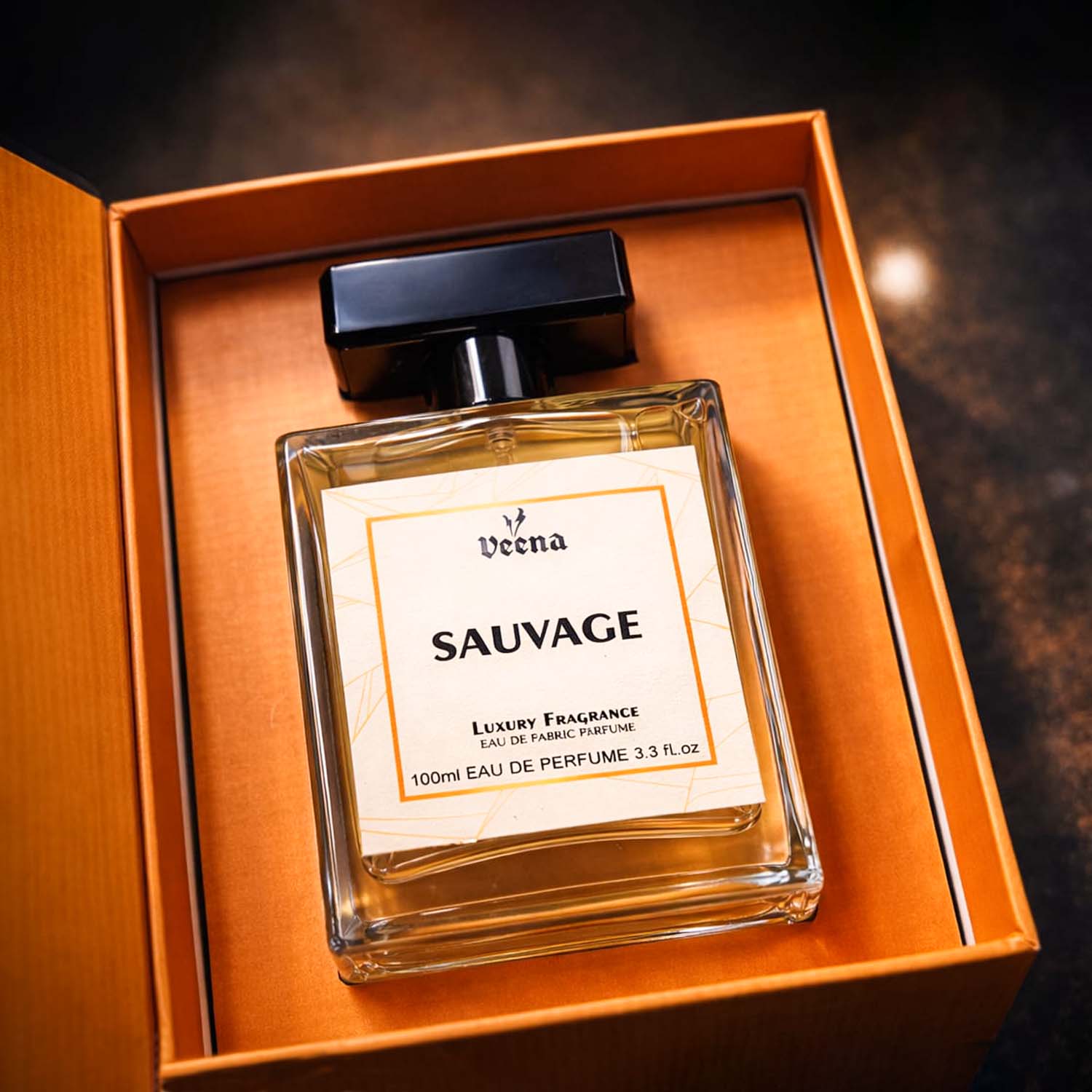 Veena Sauvage Eau de Parfum – Bold & Magnetic Fragrance (100ml)