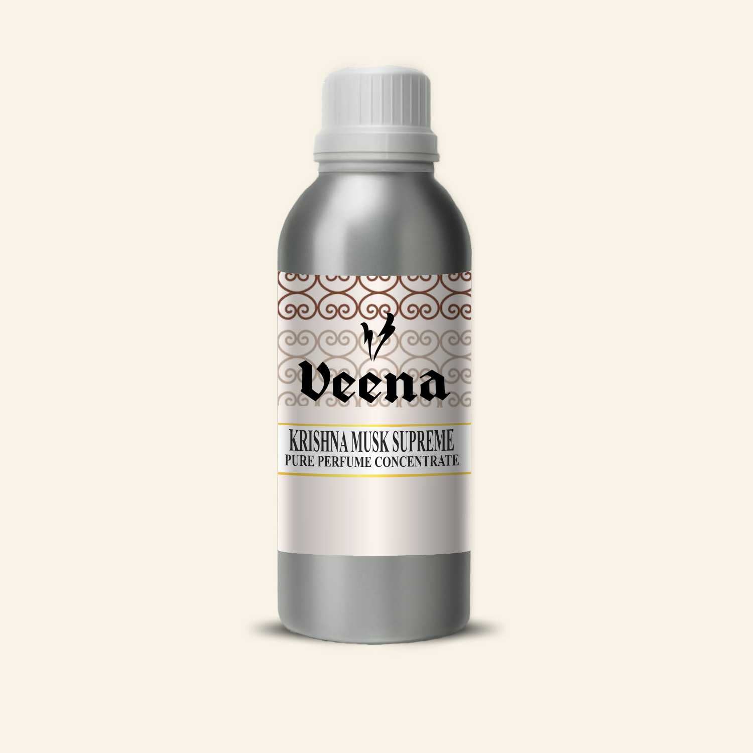 Veena Krishna Musk Supreme Pure Perfume Concentrate Attar | Long Lasting Alcohol-Free Fragrance