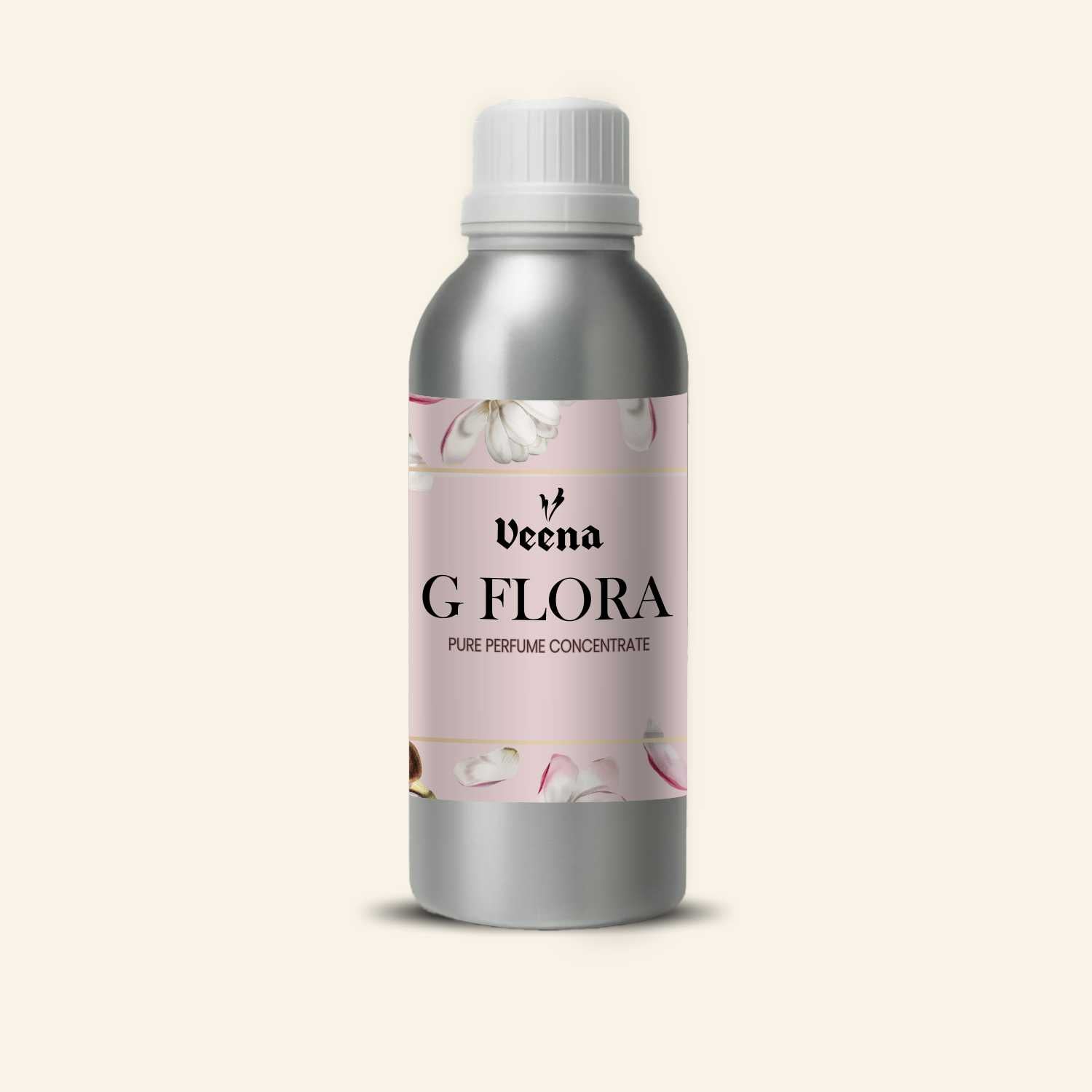 Veena G Flora Pure Perfume Concentrate – Premium Floral Scent Base for Perfume Making, Attar, Cosmetics, Diffusers, and Candles