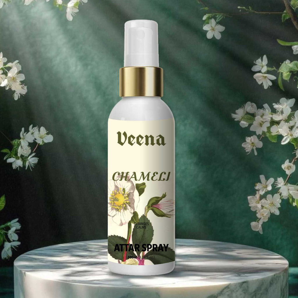 Veena Chameli – Classic Jasmine Attar Spray (100ml)